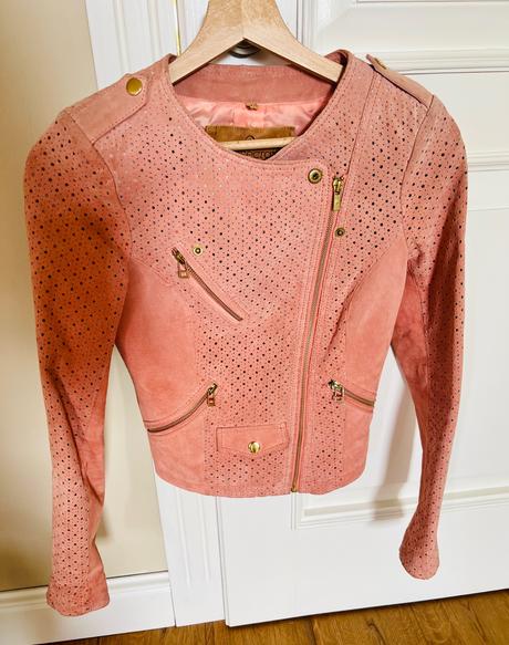 Bunda ( biker)z pravej kože, xs