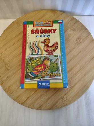 Retro hra šnúrky a dierky, granna, 2003, nekomplet, 