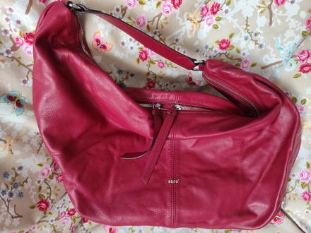 Kožená kabelka / taška zn. abro, 