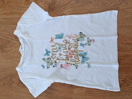 Dievčenské tričko, h&m,110