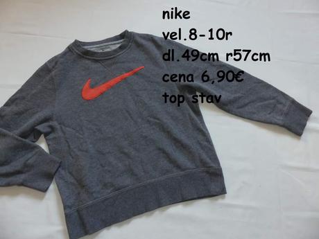 Mikina, nike,134