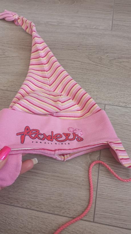 Ružová pásikavá čiapočka, 48