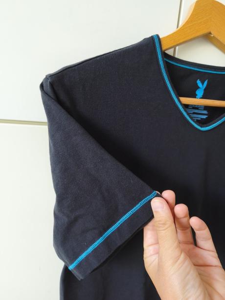 Pánske tričko slim fit m/l, playboy,l