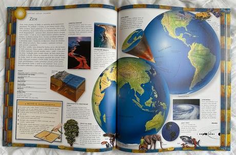 Veľký ilustrovaný atlas sveta a vesmíru za 7eur,