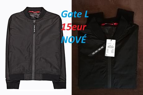 Zimná bunda hm, bombéra hm, h&m,l