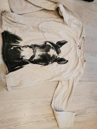 Krasne tricko s konom, tchibo,152