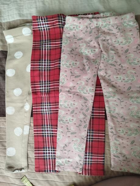 3x zateplené legíny, lindex,104
