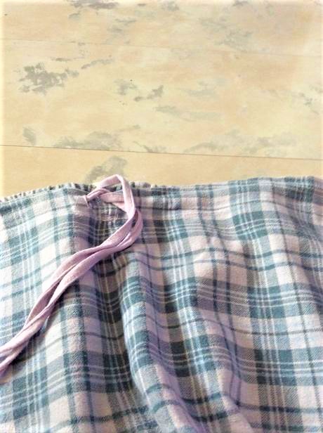 Flanelové nohavice na spanie, m