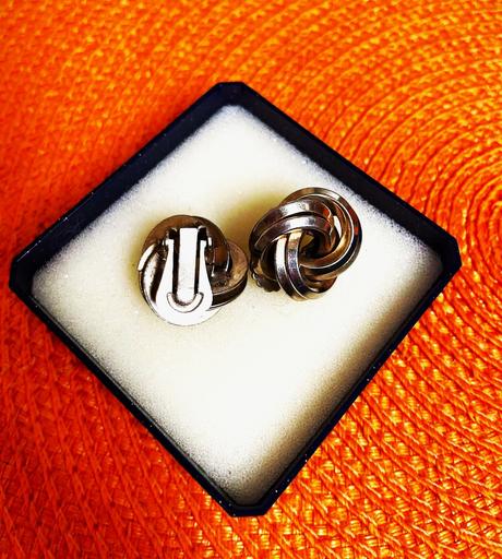 Náušnice uzly /klipsne, 