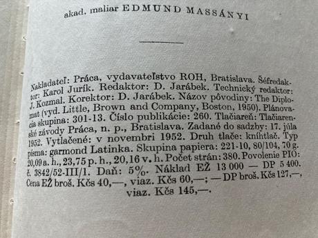 Diplomat i. (1952),