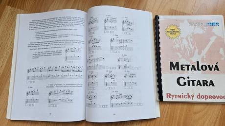 Knihy rocková gitara i a metalová gitara, 