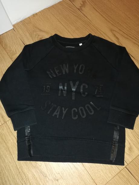 Čierna mikina, palomino,110