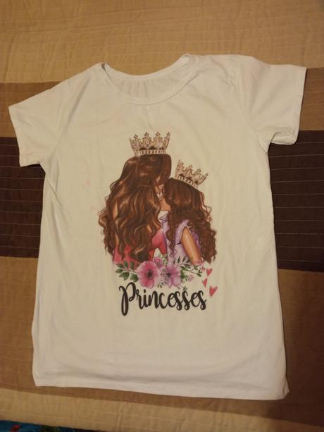 Tričko princess mama a dcéra, m