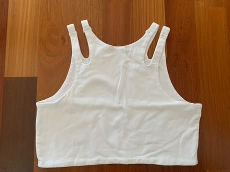 Crop top tričko, zara,146