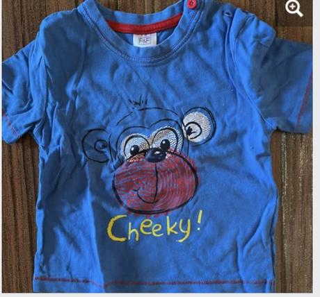 Tricko s opickou, f&f,86