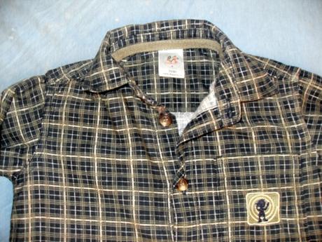 Krásna zamatová košielka 74/80, 74