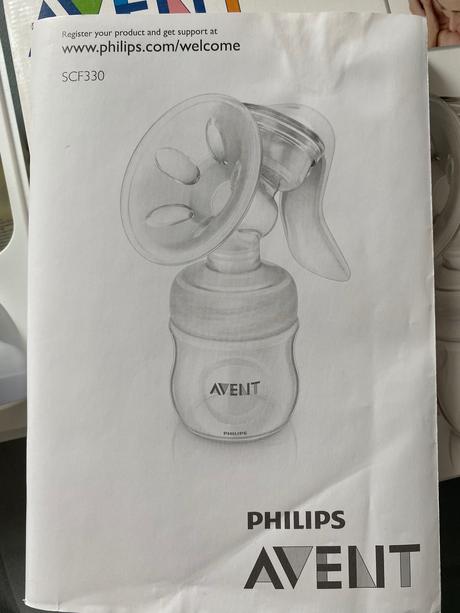 Ručná odsávačka avent, 