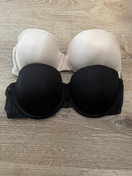 2x bandeau podprsenka hm, h&m,75b