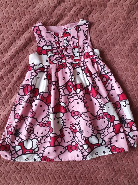 Hello kitty šatky, h&m,104