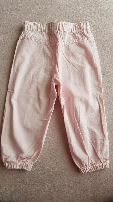 Tenké menčestrové nohavice 86, lupilu,86