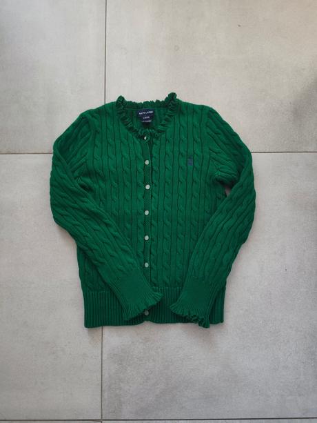 Dievčenský hrubší sveter, ralph lauren,152