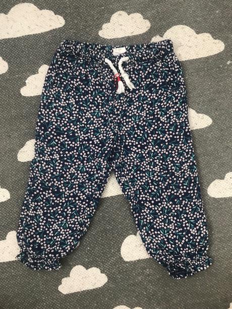 Letné nohavice dievčenské, h&m,92