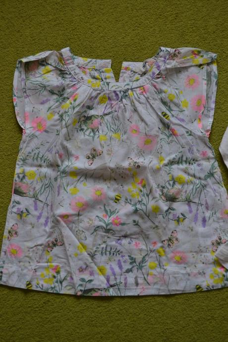Letná bluzka ľahulinká v.110/116, h&m,110