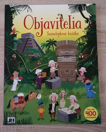 Objavitelia - samolepková knižka,