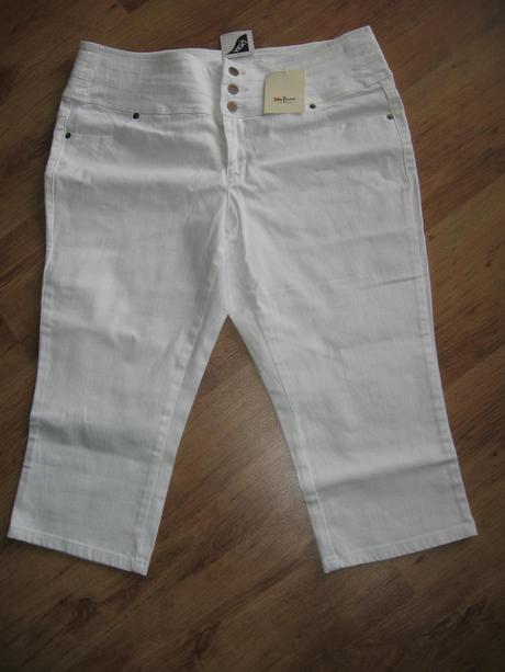 Capri elastické rifle - john baner, bonprix,46