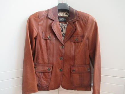 Krásna bunda z pravej jemnej kože m/38-40, m