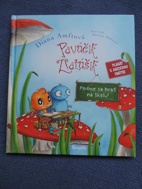 Knihy pavúčik zlatúšik, 4 ks, 