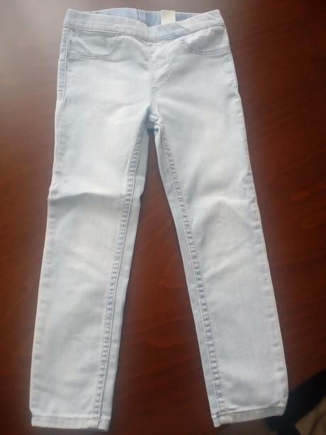 Riflové legíny, h&m,104