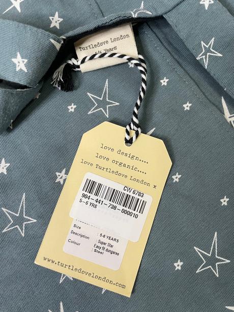 Tenké nohavice na traky z bio bavlny, 110 / 116