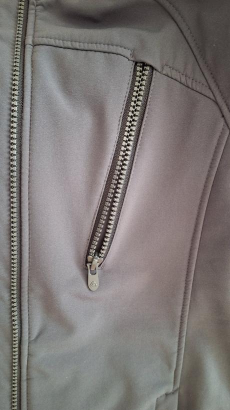 Dievčenská šedá softshellová bunda, h&m., h&m,170