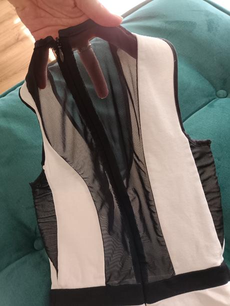 Biele elastické šaty mango, mango,xs