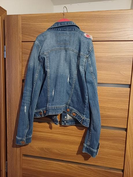 Dámska riflova bunda, h&m,36