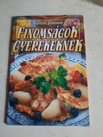 Knizka "finomságok gyerekeknek",