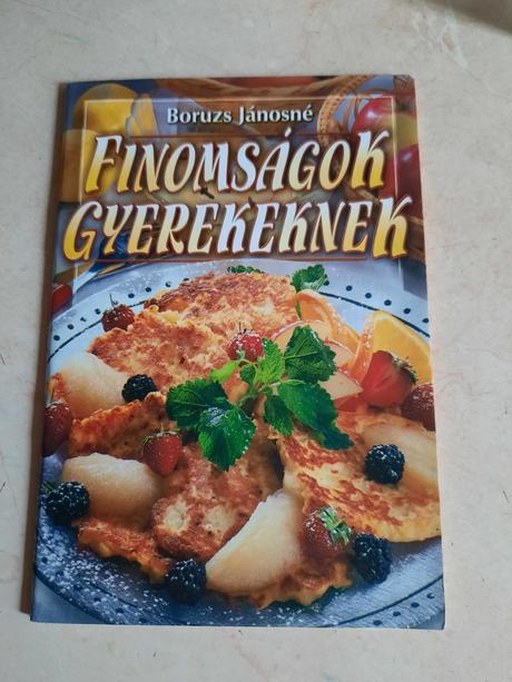 Knizka "finomságok gyerekeknek",
