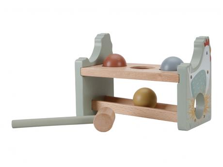 Little dutch zatĺkačka drevená farma, 