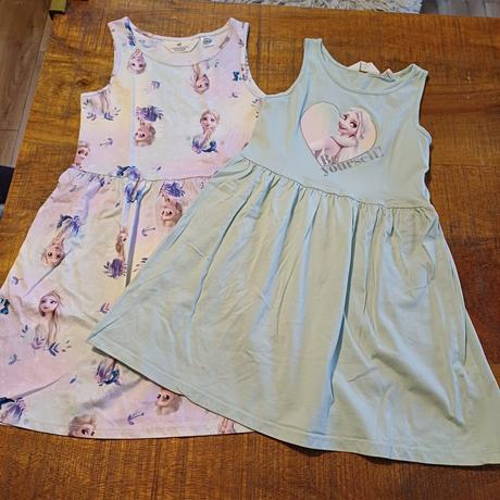 Frozen šaty, h&m,128 / 134