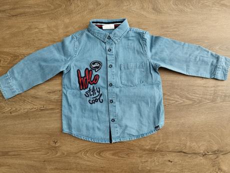 Rifľová košeľa zn. coccodrillo veľ. 86, coccodrillo,86