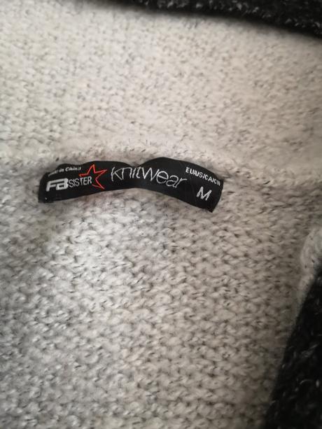 Dlhý kardigan, fishbone,m