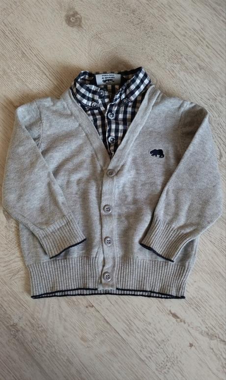 Svetrík s košelovou vsadkou 86, rebel,86