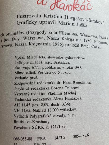 Filemon, bonifác a havkáč (1988), 