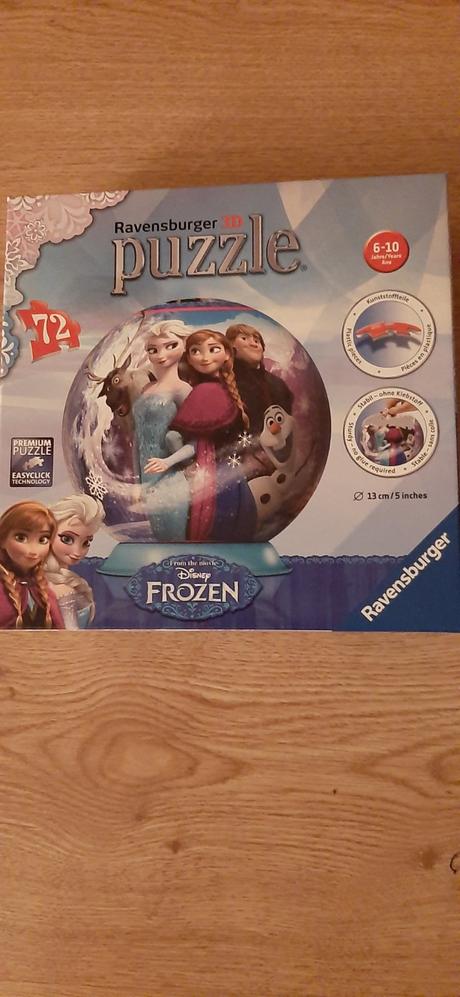 Puzzle plastové frozen, 