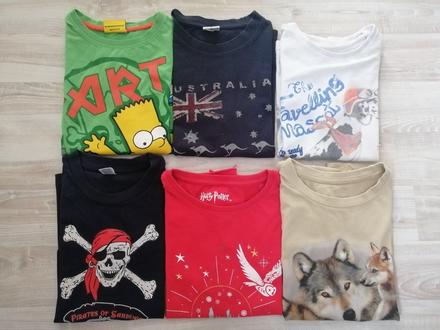 Balík tričiek 134, 122–134