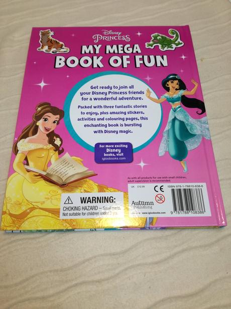 My mega book of fun - disney pixar nsp19,