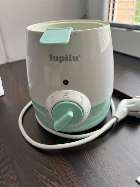 Ohrievač na fľaše, lupilu