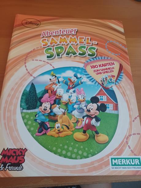 Album kartičiek mickey mouse, 