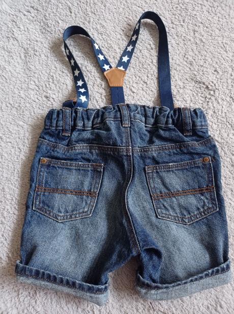 Kraťasy a pólo tričko, h&m,92